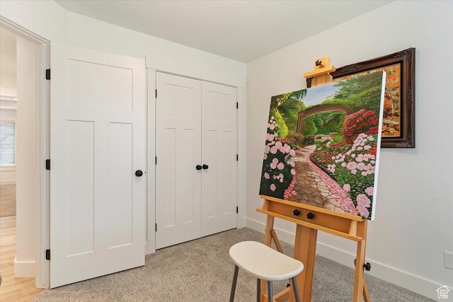 816 E Clover Way, Morgan, UT 84050 - home office with light carpet and baseboards