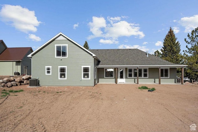 48 N Meadow Dr, Pine Valley, UT 84781 - back of house with central air condition unit