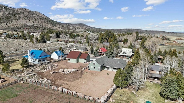 48 N Meadow Dr, Pine Valley, UT 84781 - aerial view featuring a mountain view