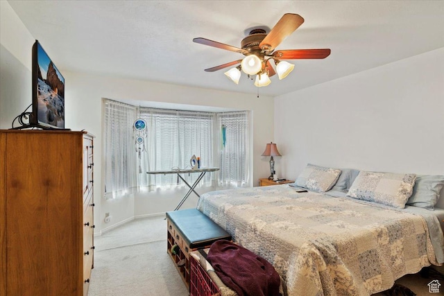 6241 S Barton Park Dr, West Jordan, UT 84081 - bedroom featuring carpet floors and a ceiling fan