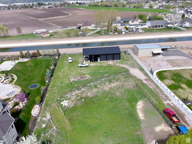 1844 W Heritage Ranch Dr N, Farr West, UT 84404 - bird's eye view featuring a water view