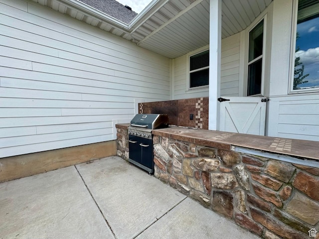 1844 W Heritage Ranch Dr N, Farr West, UT 84404 - view of patio featuring grilling area and area for grilling