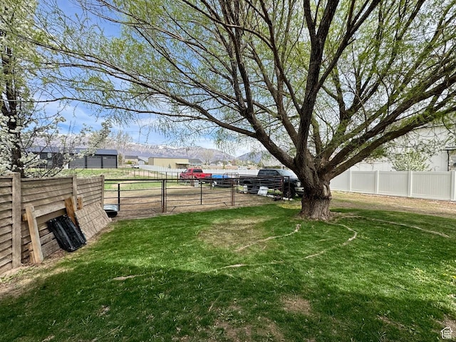 1844 W Heritage Ranch Dr N, Farr West, UT 84404 - view of yard featuring fence
