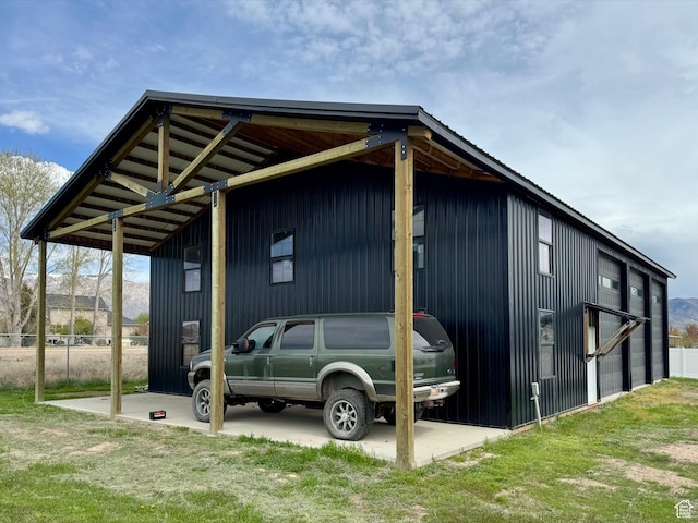1844 W Heritage Ranch Dr N, Farr West, UT 84404 - view of parking featuring fence