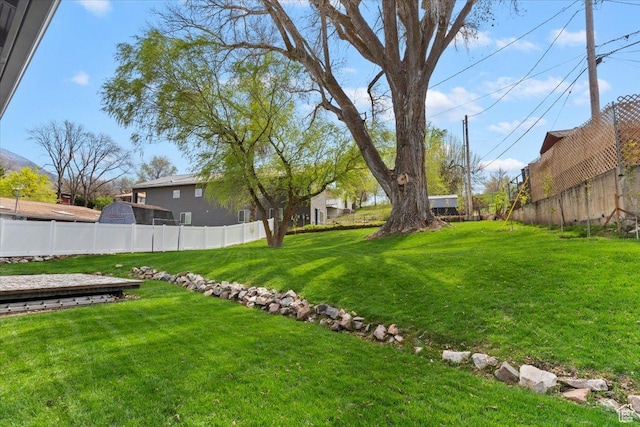 3315 Meadow Dr, Ogden, UT 84403 - view of yard featuring fence