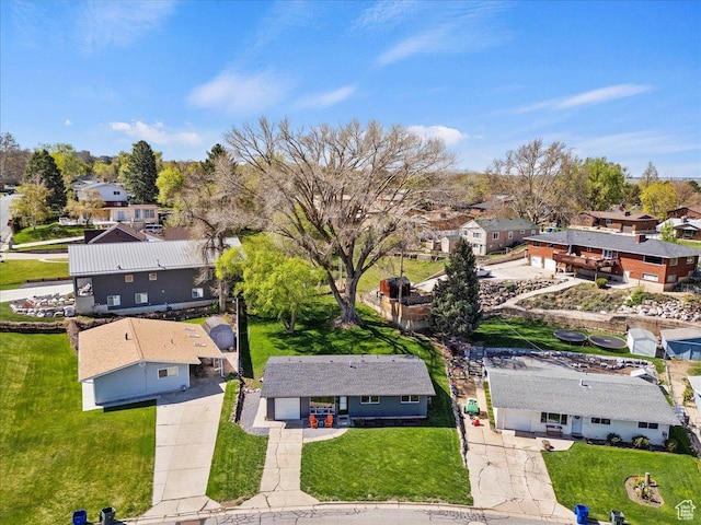 3315 Meadow Dr, Ogden, UT 84403 - birds eye view of property with a residential view
