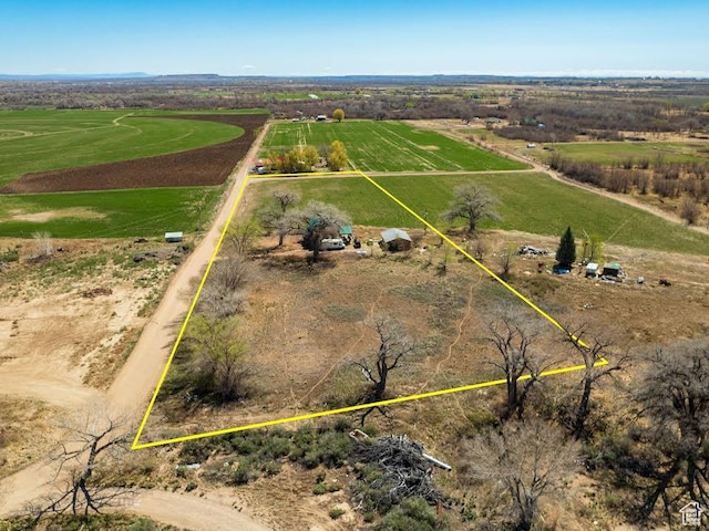 7413 W 7250 S, Myton, UT 84052 - aerial view with a rural view