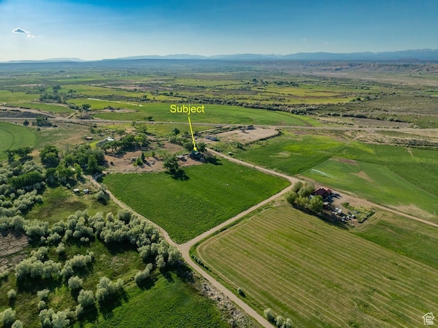 7413 W 7250 S, Myton, UT 84052 - view of property location with rural landscape and mountains
