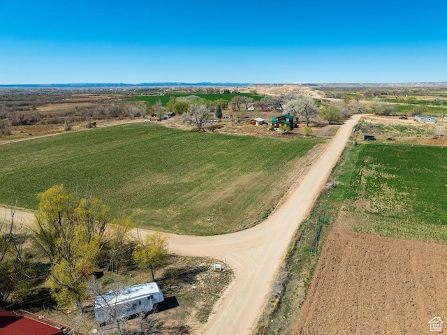 7413 W 7250 S, Myton, UT 84052 - drone / aerial view featuring a rural view