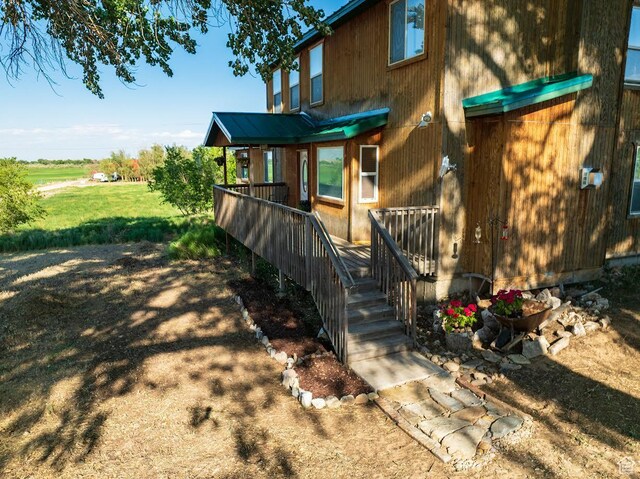 7413 W 7250 S, Myton, UT 84052 - view of front facade with a metal roof