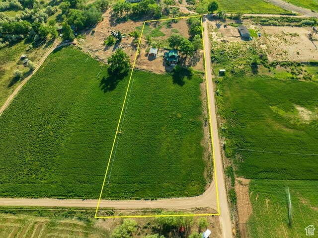 7413 W 7250 S, Myton, UT 84052 - view of rural area featuring property parcel outlined