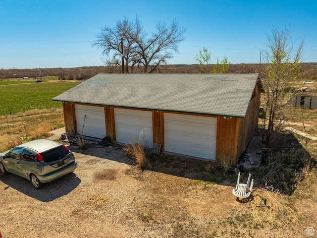 7413 W 7250 S, Myton, UT 84052 - view of detached garage