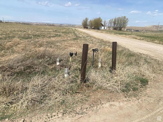 7413 W 7250 S, Myton, UT 84052 - view of street with a rural view