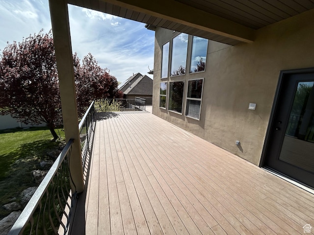 337 W Paddock Ln S, Kaysville, UT 84037 - view of wooden terrace