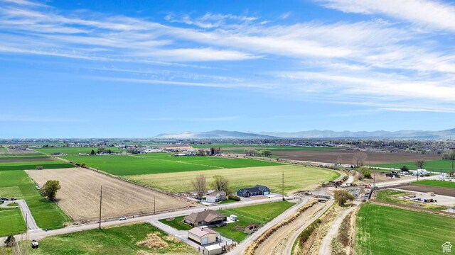 4990 W 12000 N, Tremonton, UT 84337 - bird's eye view featuring a mountain view and a rural view
