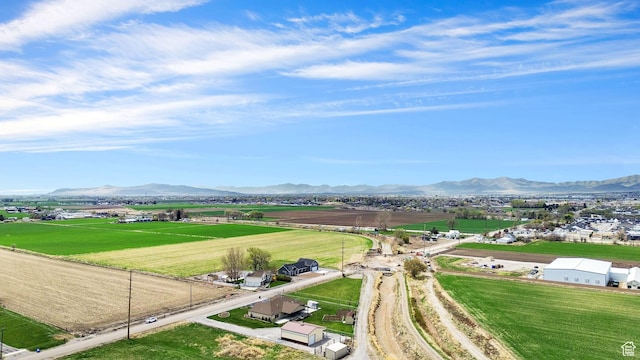 4990 W 12000 N, Tremonton, UT 84337 - drone / aerial view with a mountain view and a rural view