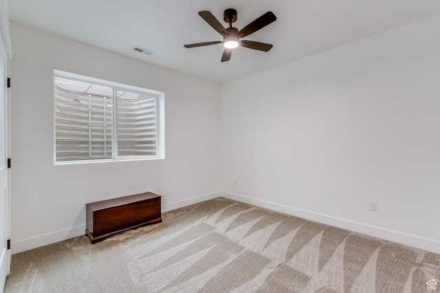 1993 S 5000 W, Taylor, UT 84401 - empty room with carpet, visible vents, baseboards, and ceiling fan
