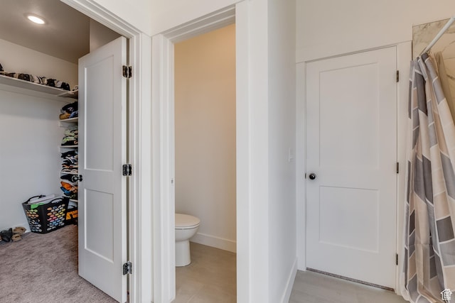 1993 S 5000 W, Taylor, UT 84401 - full bathroom featuring toilet, curtained shower, and baseboards