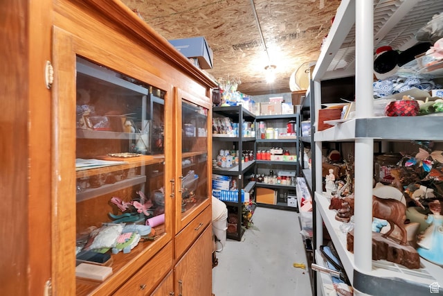 view of storage