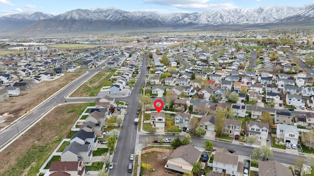 718 N 410 W, Tooele, UT 84074 - bird's eye view featuring a residential view and a mountain view