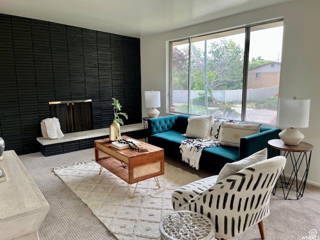 394 E Bridlewood Dr S, Salt Lake City, UT 84107 - living area with carpet floors and baseboards