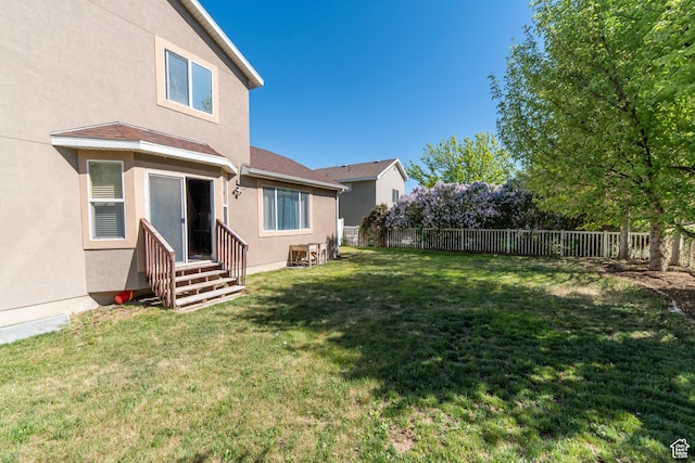1137 S Topaz Rd, Saratoga Springs, UT 84045 - view of yard with entry steps