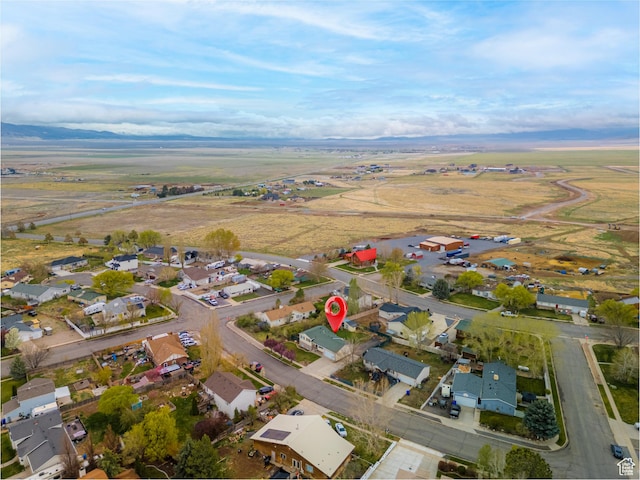 bird's eye view featuring a residential view