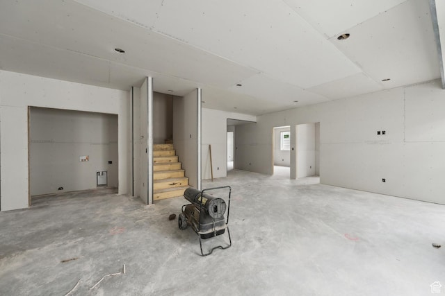 1121 Fieldstone Ct, Heber City, UT 84032 - below grade area featuring stairs