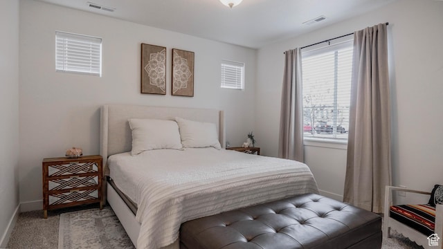 1984 N 3410 W Unit R102, Lehi, UT 84043 - bedroom with baseboards, visible vents, and light carpet