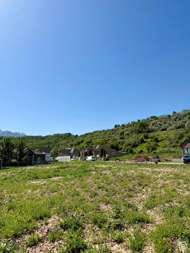 1058 E S Bench Mdws Lot 3, South Weber, UT 84405 - view of yard featuring a mountain view