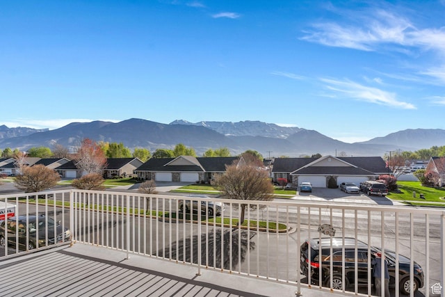 502 S 1040 E Unit 235C, American Fork, UT 84003 - balcony with a residential view and a mountain view