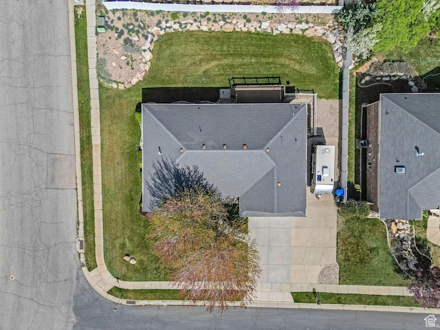 2838 N 1375 E, North Ogden, UT 84414 - birds eye view of property