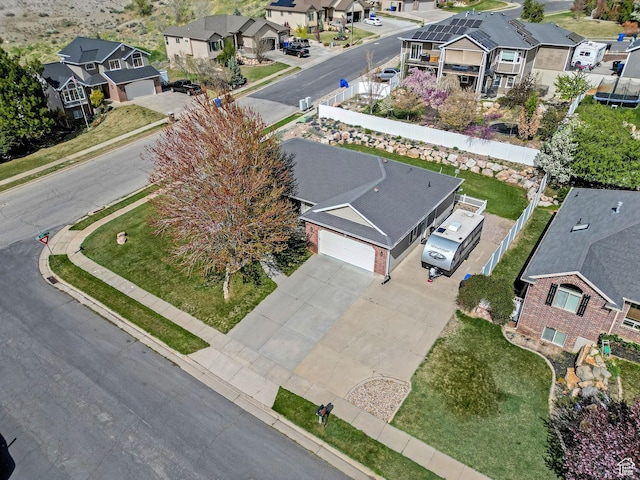2838 N 1375 E, North Ogden, UT 84414 - drone / aerial view featuring a residential view