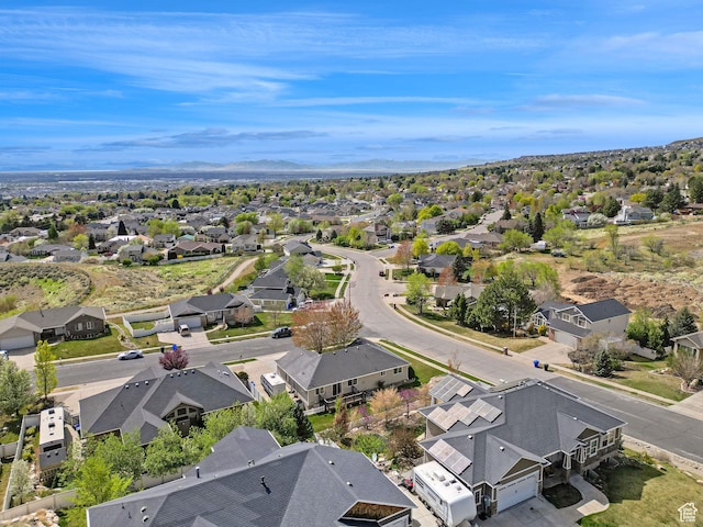 2838 N 1375 E, North Ogden, UT 84414 - bird's eye view featuring a mountain view and a residential view