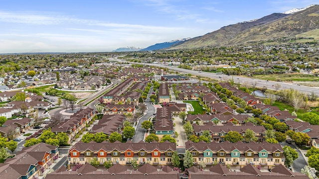 917 W Willow Bend Way, Farmington, UT 84025 - aerial view with a residential view and a mountain view