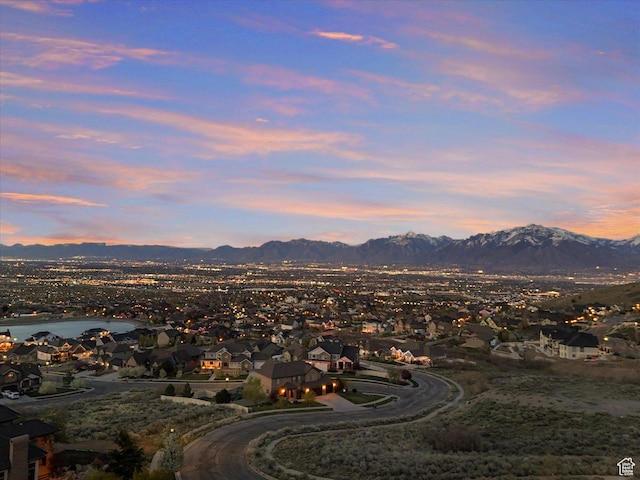 15146 S Secret Canyon Cir, Herriman, UT 84096 - property view of mountains featuring a residential view