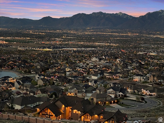 15146 S Secret Canyon Cir, Herriman, UT 84096 - view of mountain feature featuring a residential view