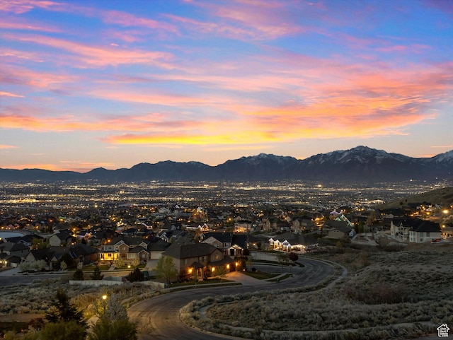 15146 S Secret Canyon Cir, Herriman, UT 84096 - mountain view featuring a residential view