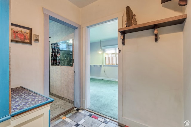 2481 Van Buren Ave, Ogden, UT 84401 - entryway featuring baseboards and light tile patterned floors