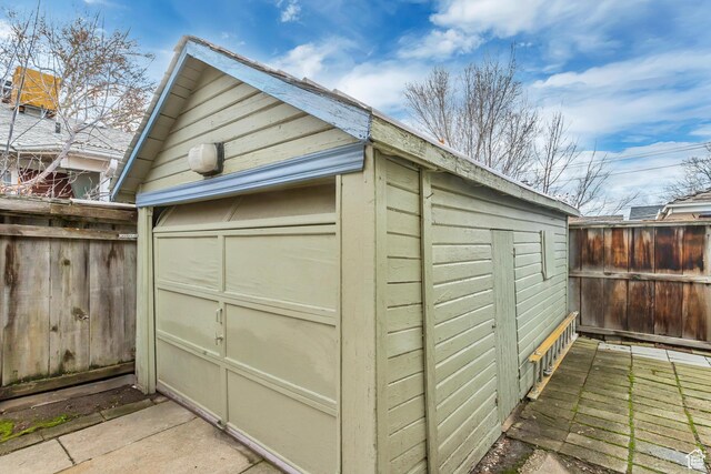 2481 Van Buren Ave, Ogden, UT 84401 - view of shed featuring fence