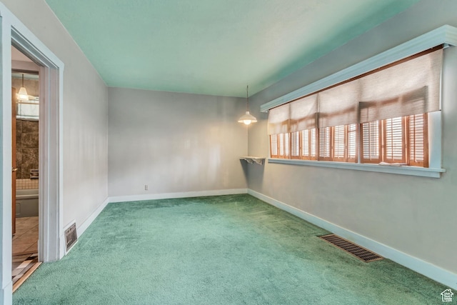 2481 Van Buren Ave, Ogden, UT 84401 - unfurnished room with baseboards, visible vents, and carpet