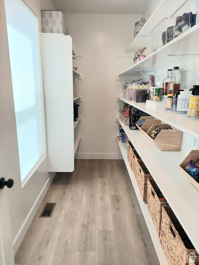 view of pantry