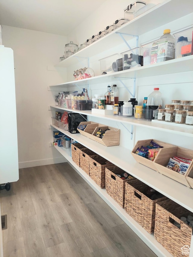 view of pantry