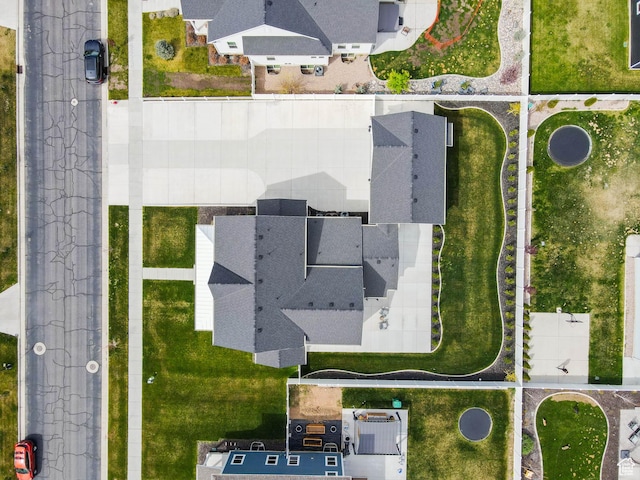 drone / aerial view