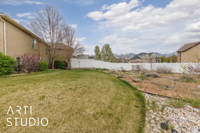 277 N Havenwood Dr W, Kaysville, UT 84037 - view of yard with a fenced backyard