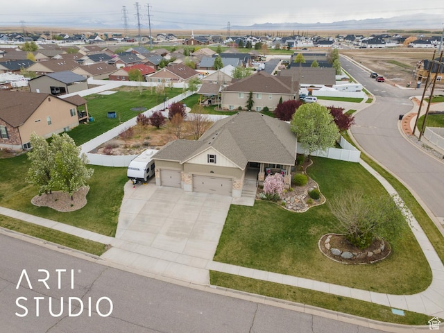 277 N Havenwood Dr W, Kaysville, UT 84037 - drone / aerial view with a residential view