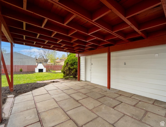 1131 W Simondi Ave N, Salt Lake City, UT 84116 - garage with fence
