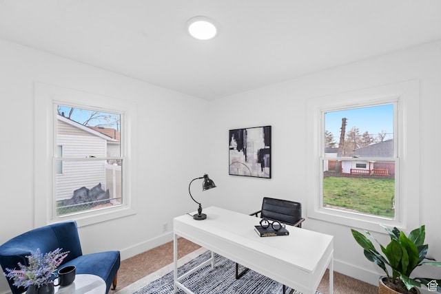 1131 W Simondi Ave N, Salt Lake City, UT 84116 - carpeted office with baseboards