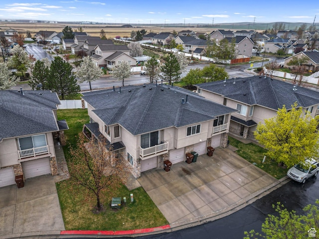 6661 W Merlot Way, West Jordan, UT 84081 - aerial view with a residential view