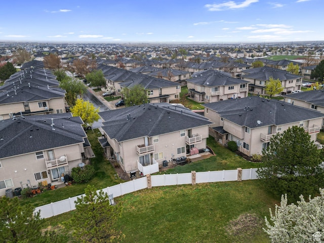 6661 W Merlot Way, West Jordan, UT 84081 - drone / aerial view featuring a residential view
